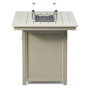 Sedona Rectangular 34" X 46" Counter Fire Pit Table