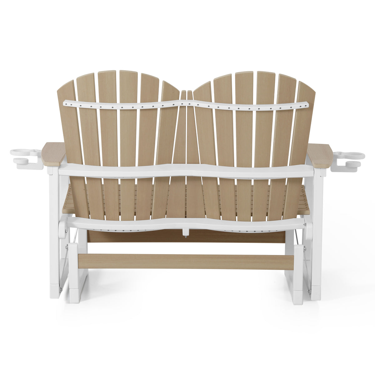 Adirondack 52“ Glider With Cup Holder