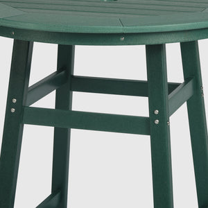 Stockholm All-Weather Outdoor 35" Round Bar Table (42" Height)