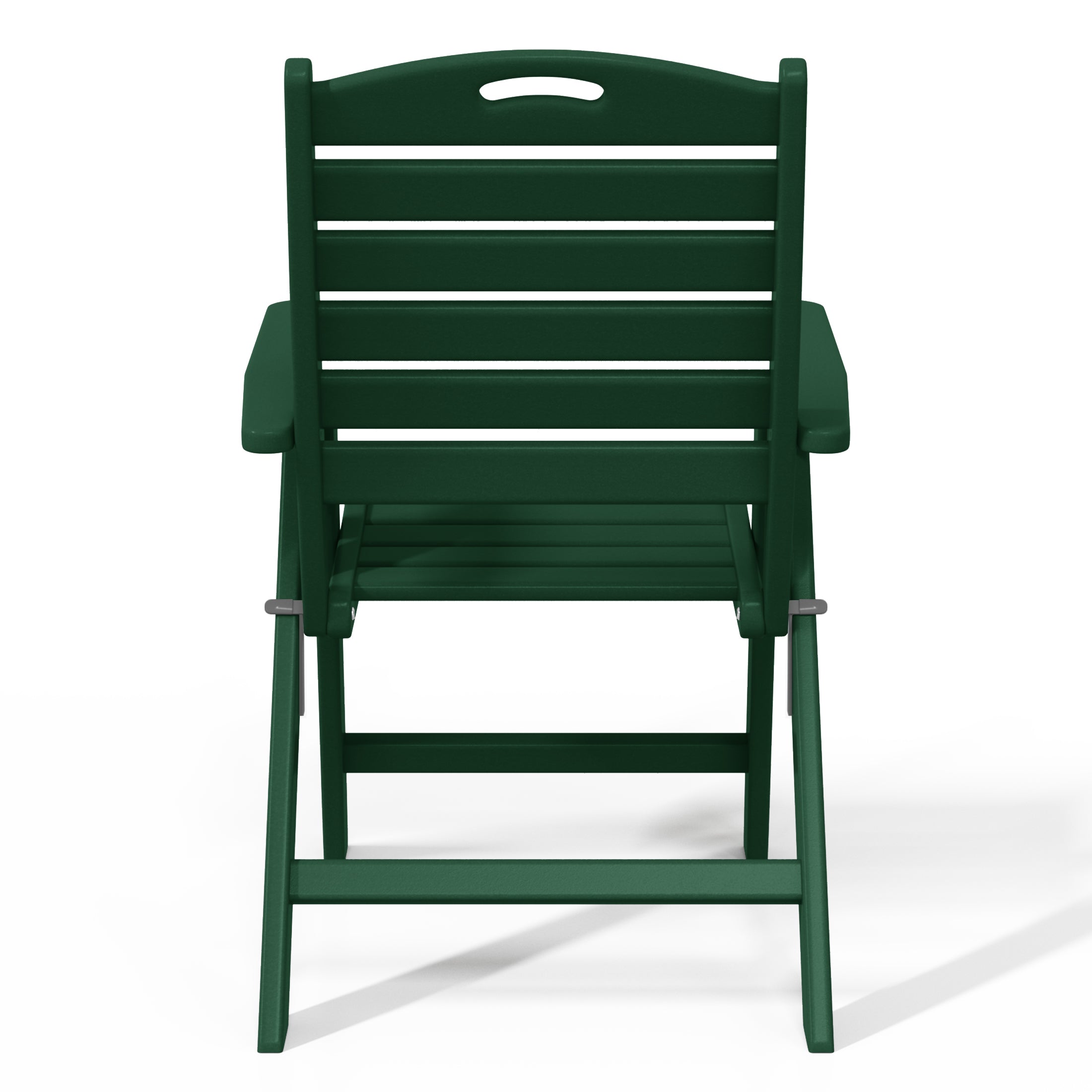Aarhus All-Weather Outdoor Patio Folding Tall Back Dining Chair (38" High)