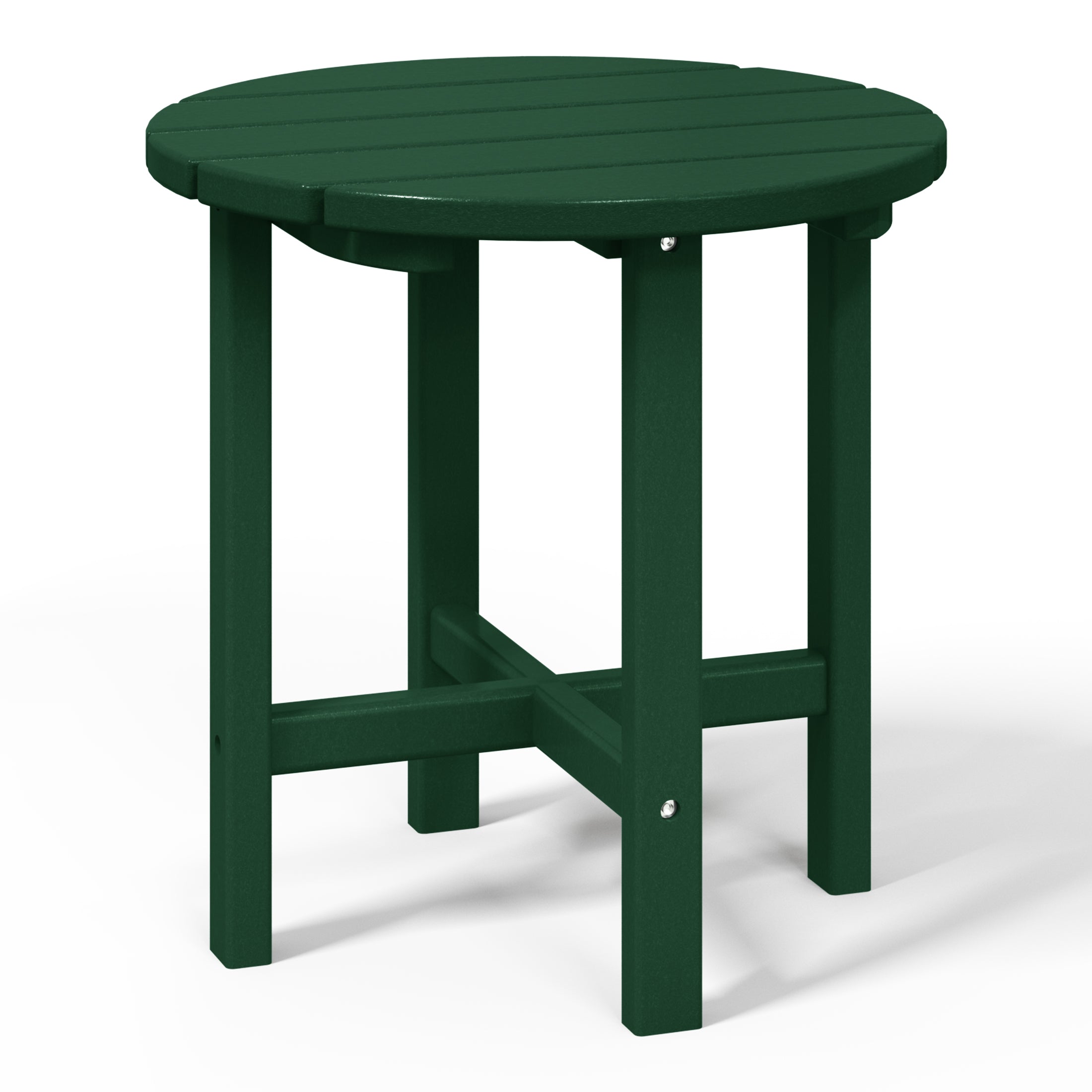Tuscany All-Weather Outdoor Round Side Table (18" Height)
