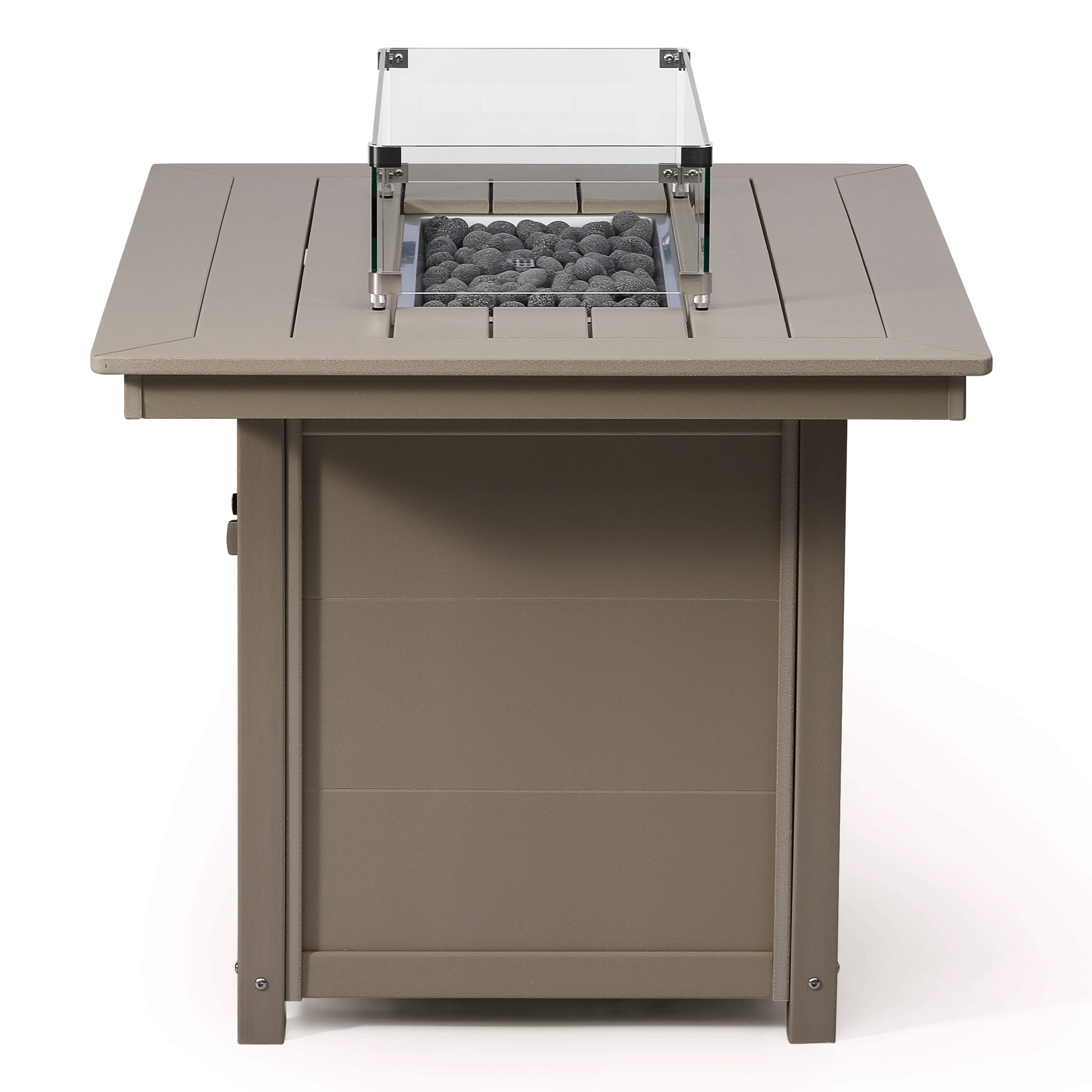 Sedona Rectangular 34" X 46" Dining Fire Pit Table