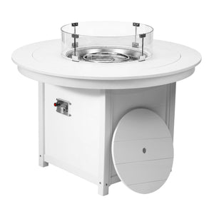 Sedona Round 47" Dining Fire Pit Table