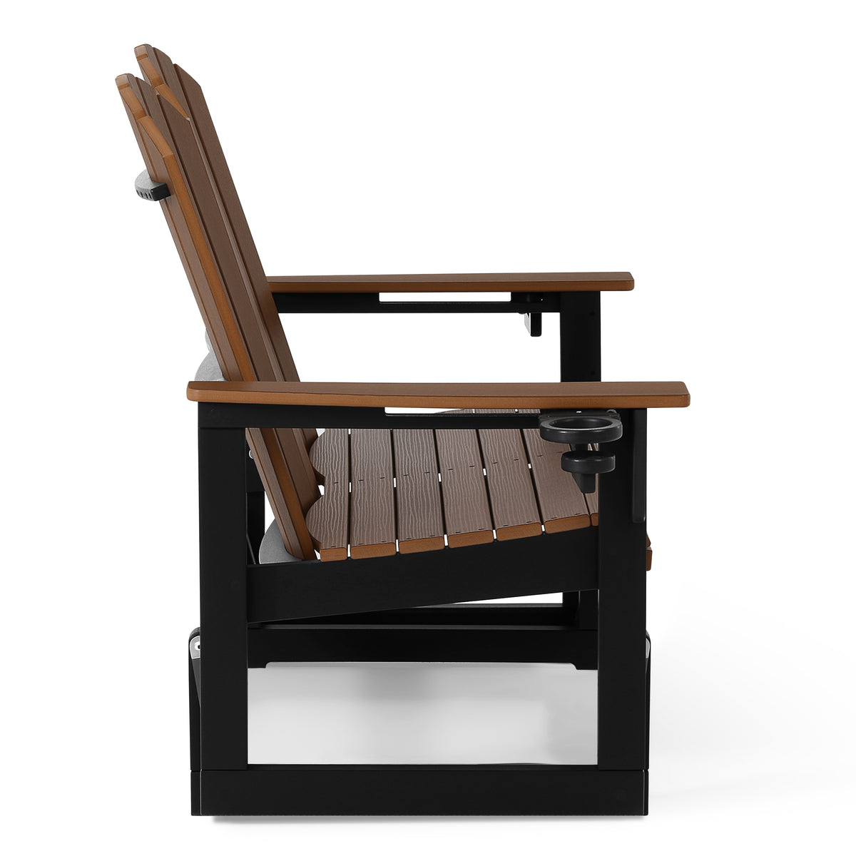 Adirondack 52“ Glider With Cup Holder