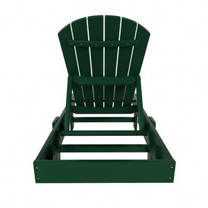 Westport Classic All-Weather Outdoor Adirondack Reclining Sun Lounger