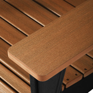 Adirondack Counter Glider With Cup Holder