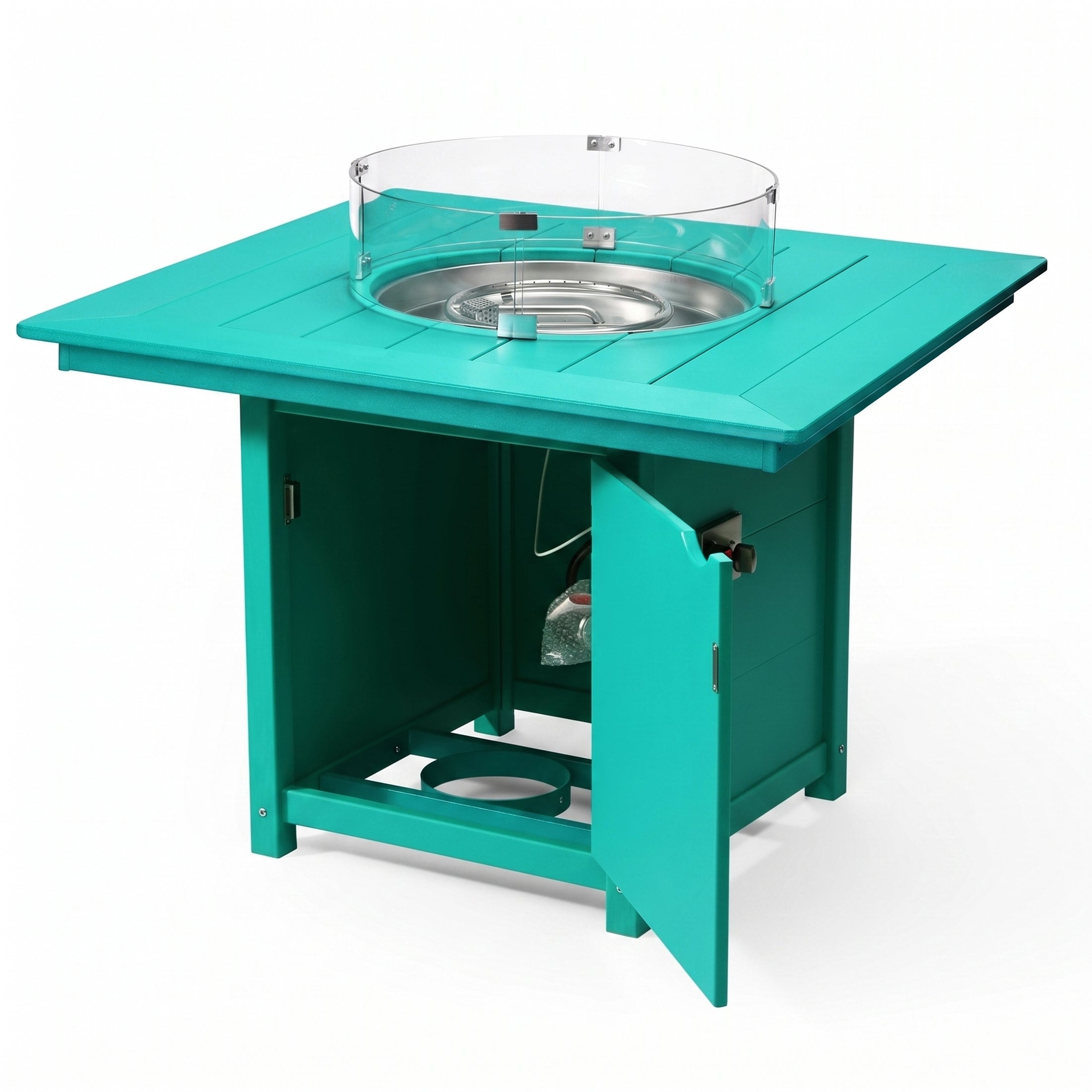 Sedona Square 42" Dining Fire Pit Table