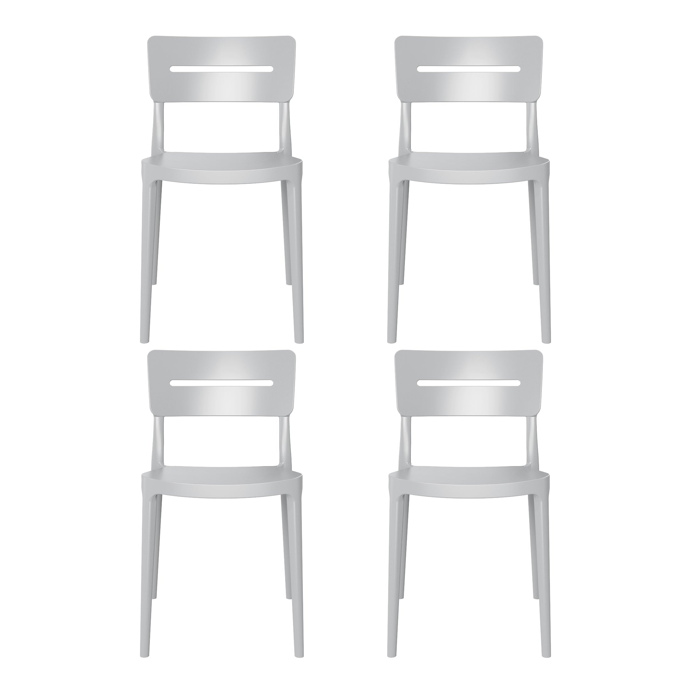 Polyform Stacking Dining Side Chair (Set of 4)