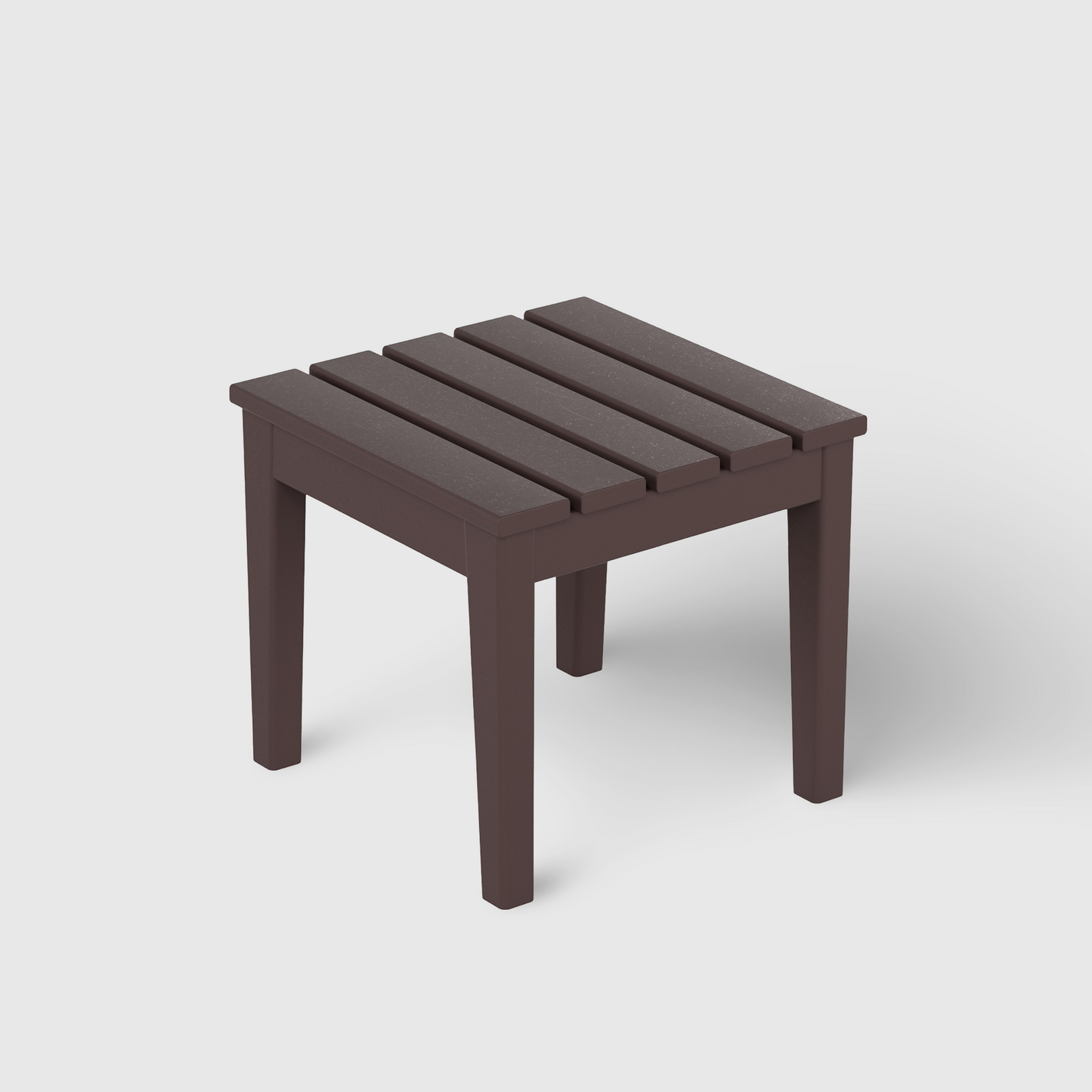POLYTRENDS™ Tuscany All-Weather Outdoor Square Side Table (17" Height)