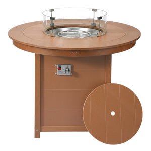 Sedona Round 47" Counter Fire Pit Table Top