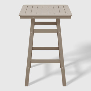 Stockholm All-Weather Outdoor 30" Square Bar Table (42" Height)