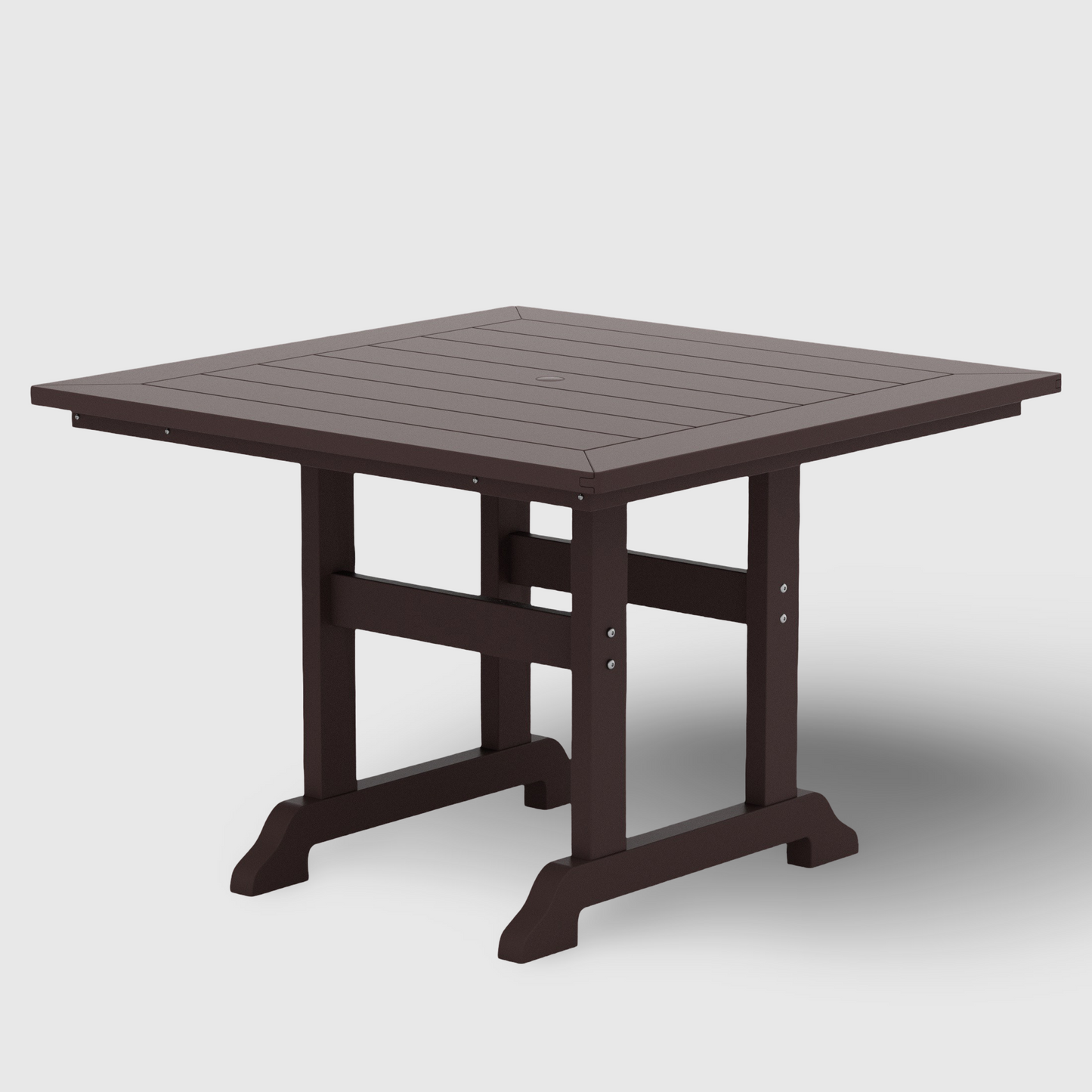 POLYTRENDS™ Tuscany All-Weather Outdoor Square Dining Table (43" Top)