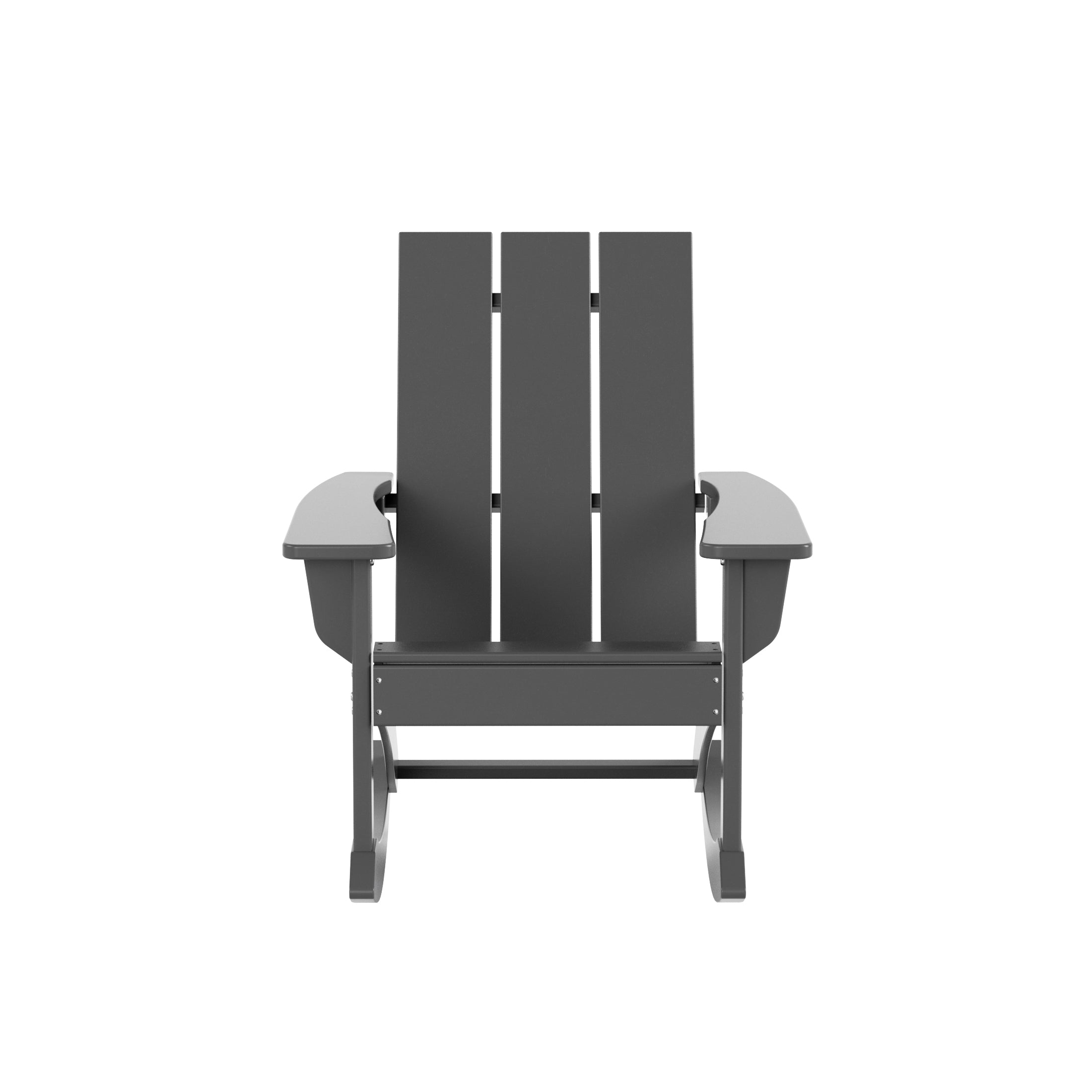 Malibu Modern All-Weather Outdoor Rocking Adirondack Chair