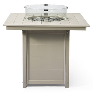 Sedona Square 42" Counter Fire Pit Table