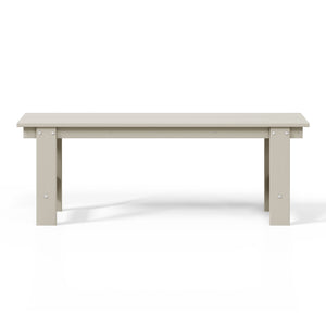Concord All-Weather Outdoor Patio Bench (48" Wide)