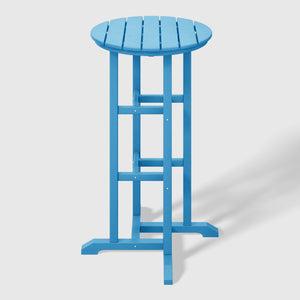 Stockholm All-Weather Outdoor Round Bar Bistro Table (42" Height)