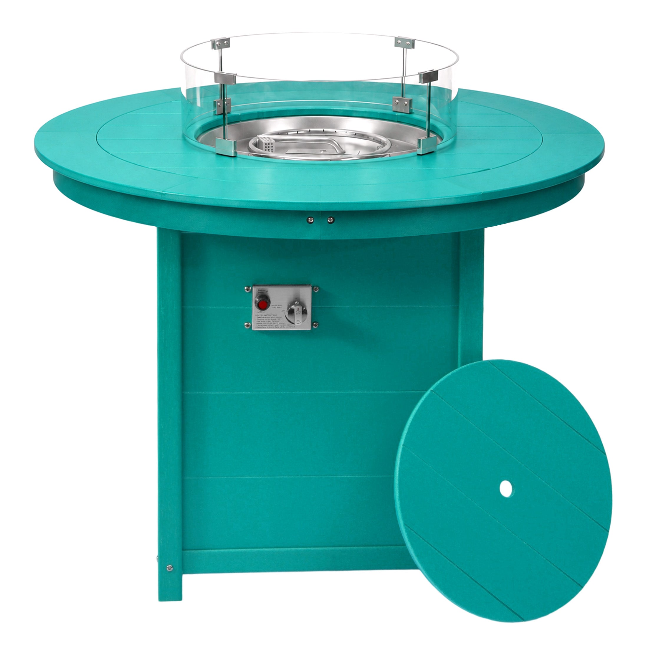 Sedona Round 47" Counter Fire Pit Table Top