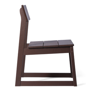Palmetto Outdoor Dining Side Chair (Set of 2) With Cup Holder