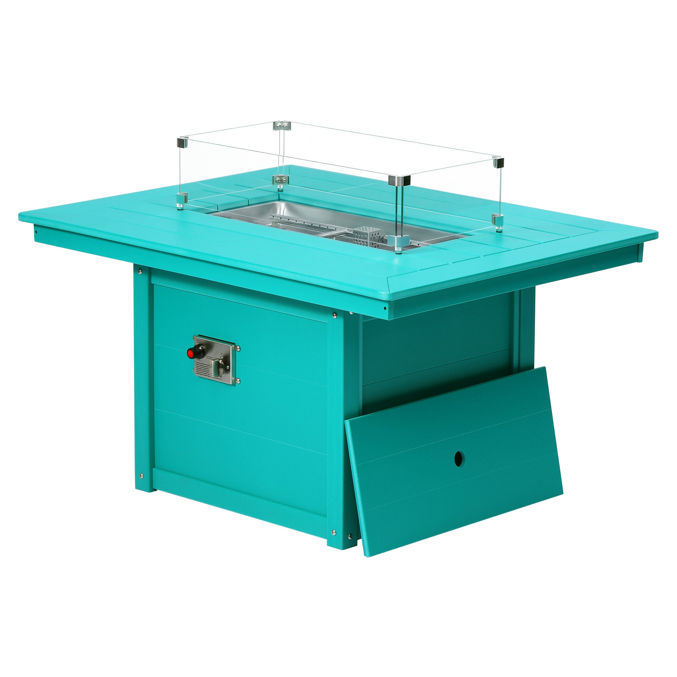 Sedona Rectangular 34" X 46" Fire Pit Table