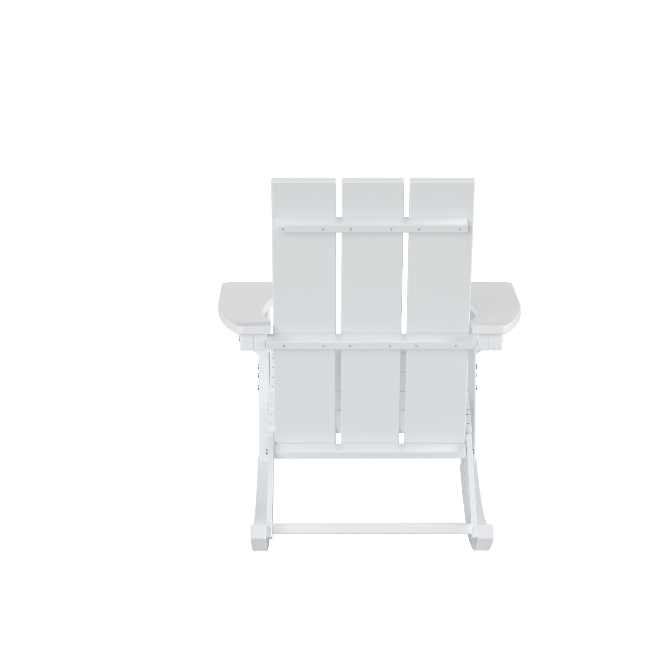 Malibu Modern All-Weather Outdoor Rocking Adirondack Chair