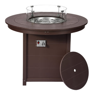 Sedona Round 47" Counter Fire Pit Table Top