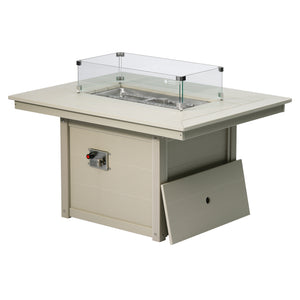 Sedona Rectangular 34" X 46" Fire Pit Table
