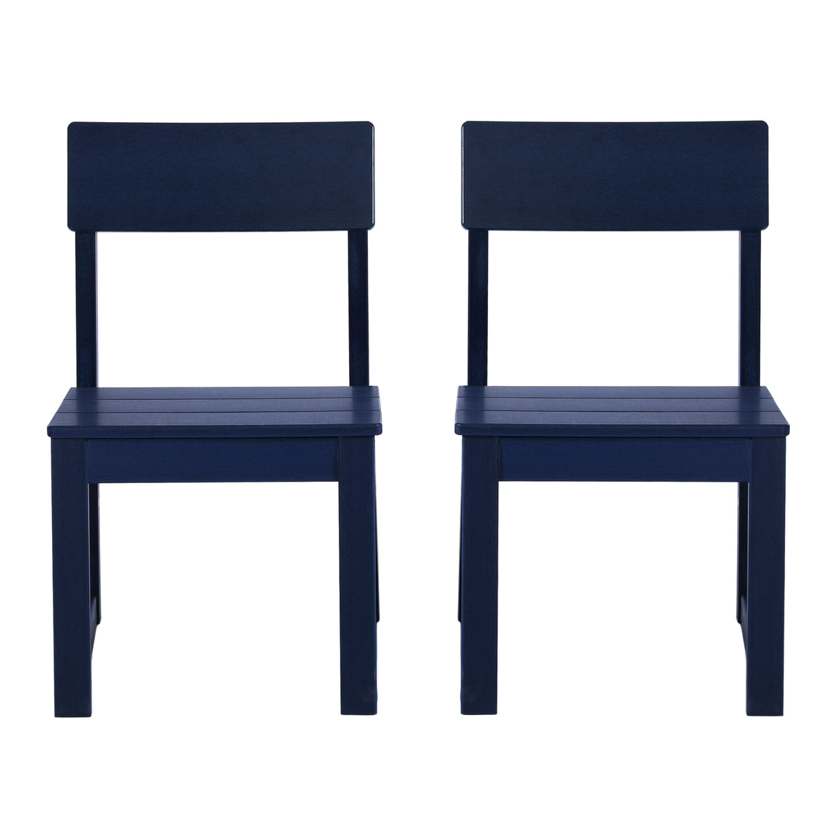 Palmetto Outdoor Dining Side Chair (Set of 2) With Cup Holder