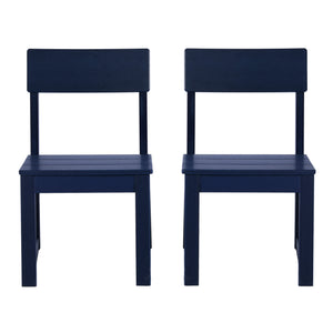 Palmetto Outdoor Dining Side Chair (Set of 2) With Cup Holder