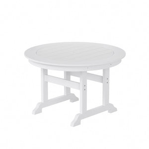 Tuscany All-Weather Outdoor Round Dining Table (47" Top)