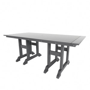 Tuscany All-Weather Outdoor Rectangular Dining Table (71" x 37" Top)