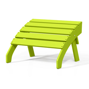 Westport All-Weather Outdoor Adirondack Folding Foot Rest/Ottoman