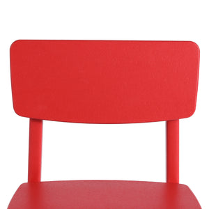 Tiny Terraces Essentials Kids' All-Weather Outdoor Dining Chair (Set of 2)