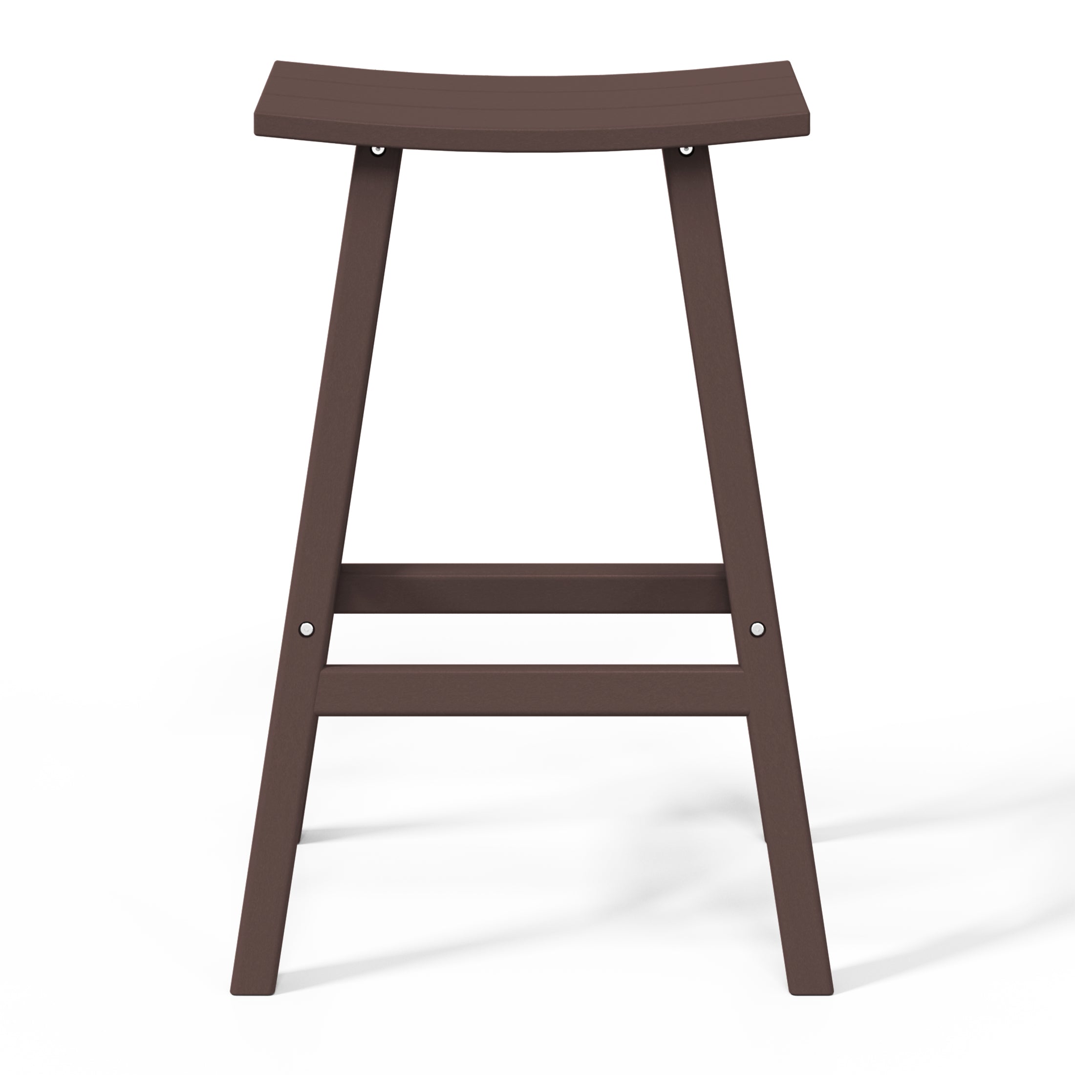 Stockholm All-Weather Outdoor Saddle Bar Stool (29" Height)