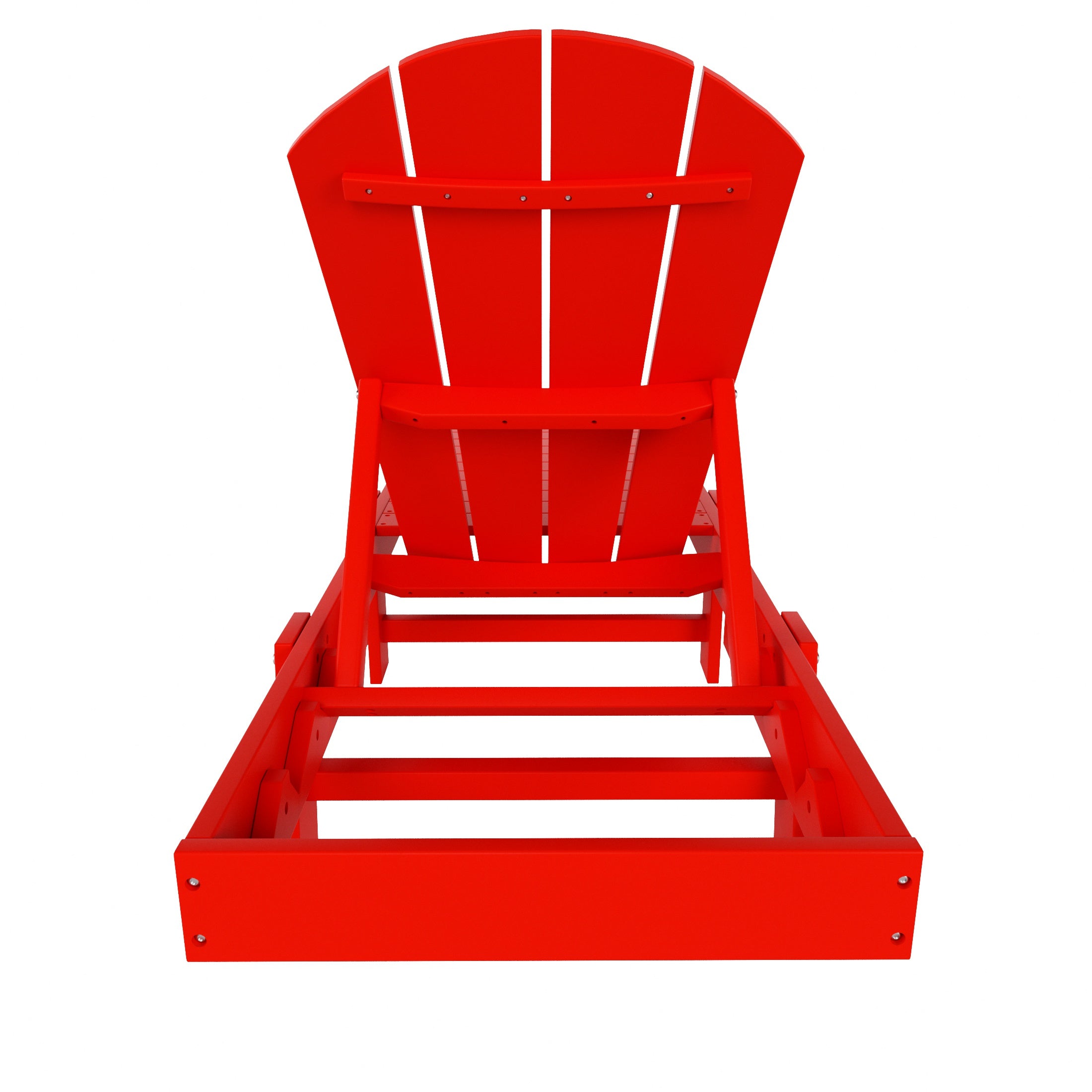 Chatham All-Weather Outdoor Adirondack Reclining Sun Lounger With Wheels