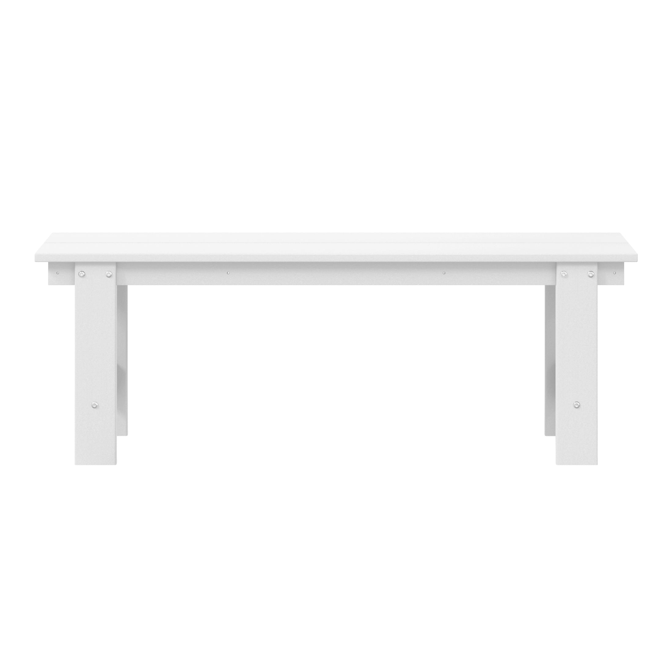 Concord All-Weather Outdoor Patio Bench (48" Wide)