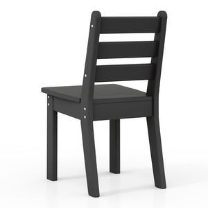 Tiny Terraces Kids' All-Weather Outdoor Dining Chair (Set of 2)