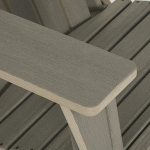 Heritage Ridge Adirondack Swivel Counter Chair With Cup Holder