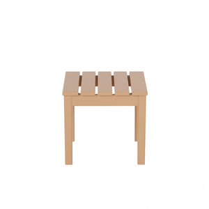 Tuscany All-Weather Outdoor Square Side Table (17" Height)