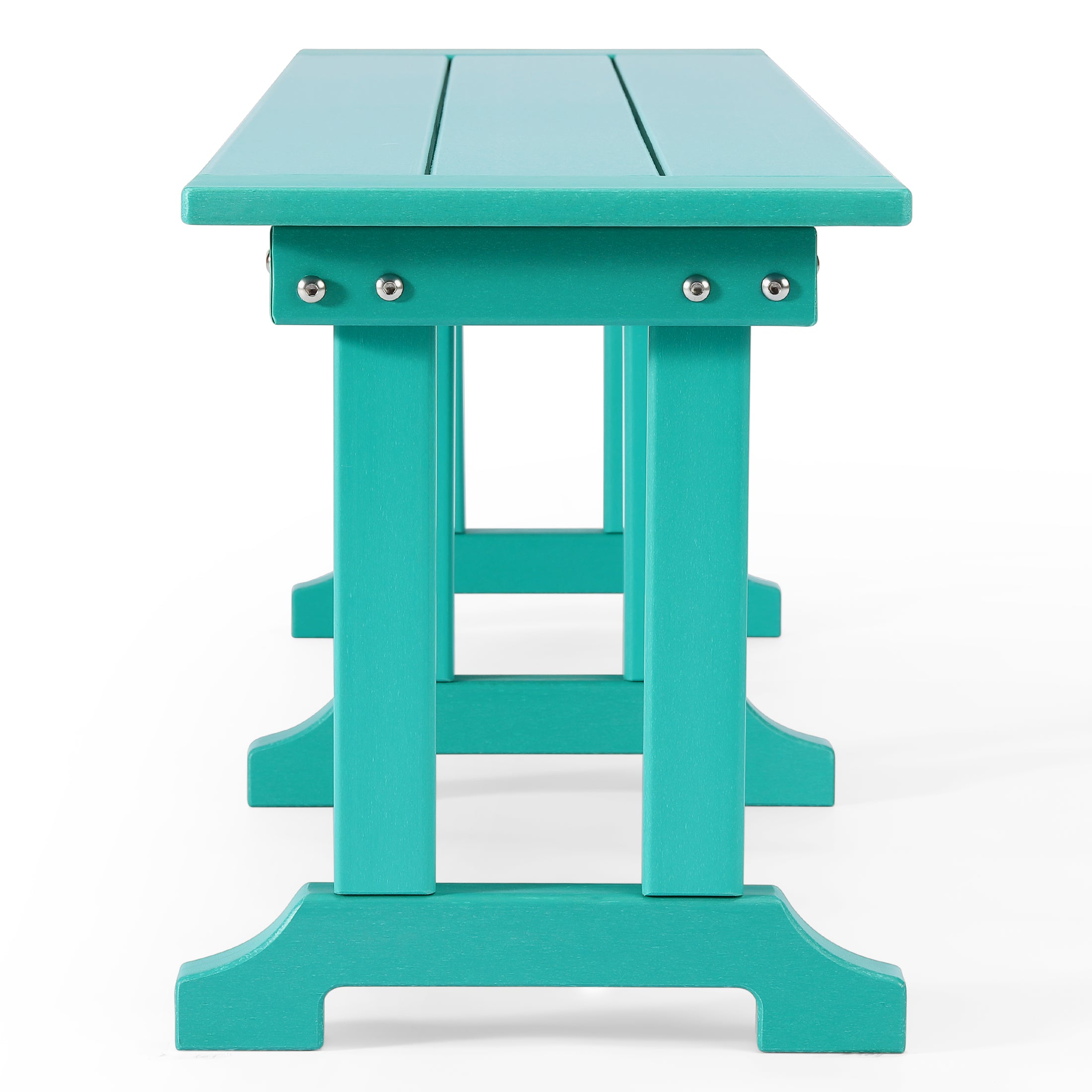 Tuscany All-Weather Outdoor 65" Trestle Dining Bench