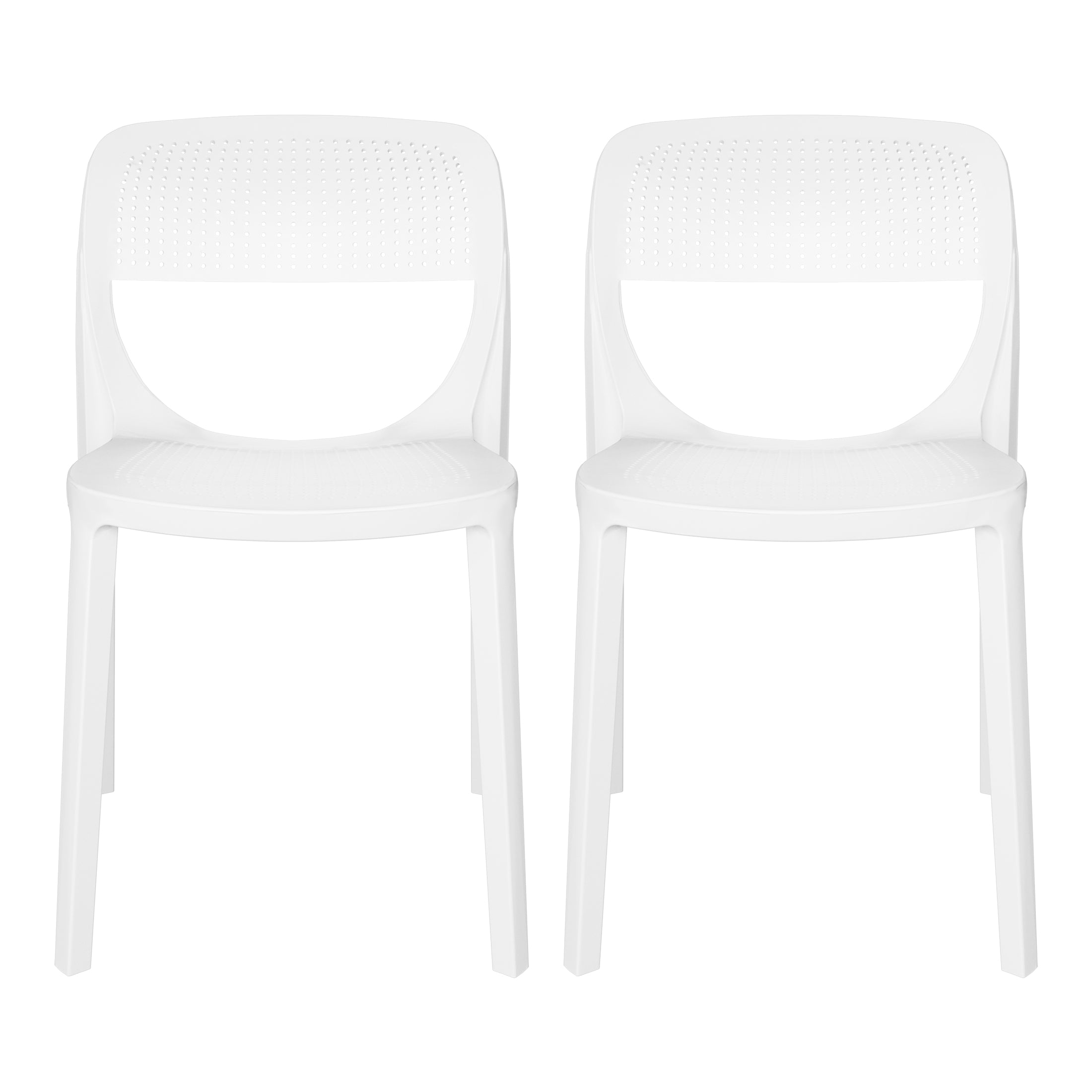Polyform Stacking Dining Side Chair (Set of 2)