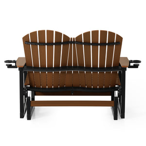 Adirondack 52“ Glider With Cup Holder