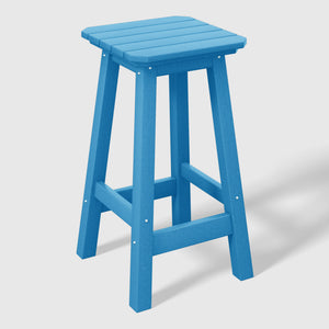 Stockholm All-Weather Outdoor Square Counter Stool (24" Seat Height)