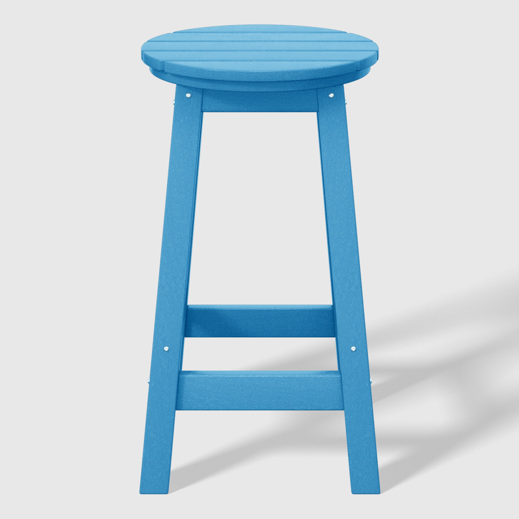 Stockholm All-Weather Outdoor Round Counter Stool (24" Height)