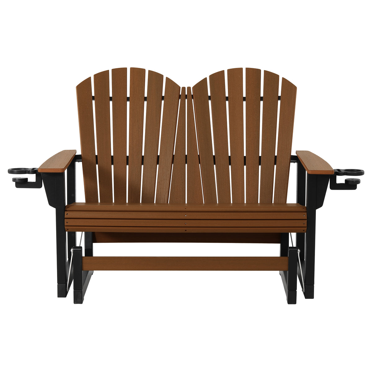 Adirondack 52“ Glider With Cup Holder