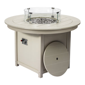 Sedona Round 47" Dining Fire Pit Table
