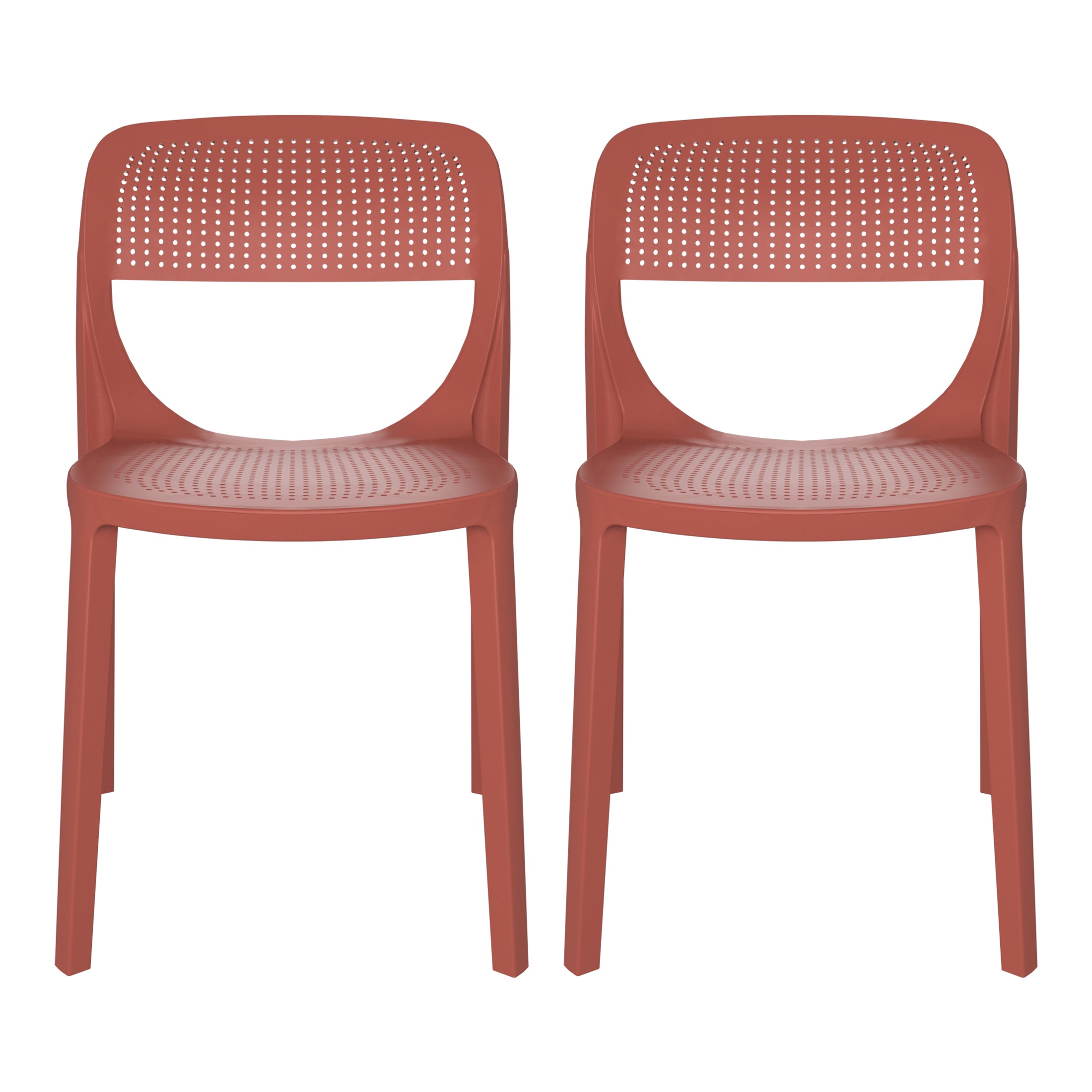 Polyform Stacking Dining Side Chair (Set of 2)
