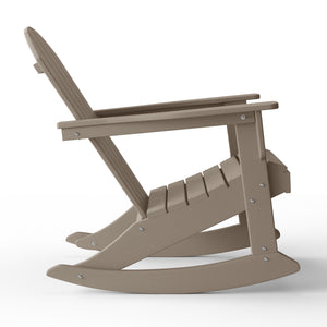 Chatham All-Weather Outdoor Classic Adirondack Rocking Chair