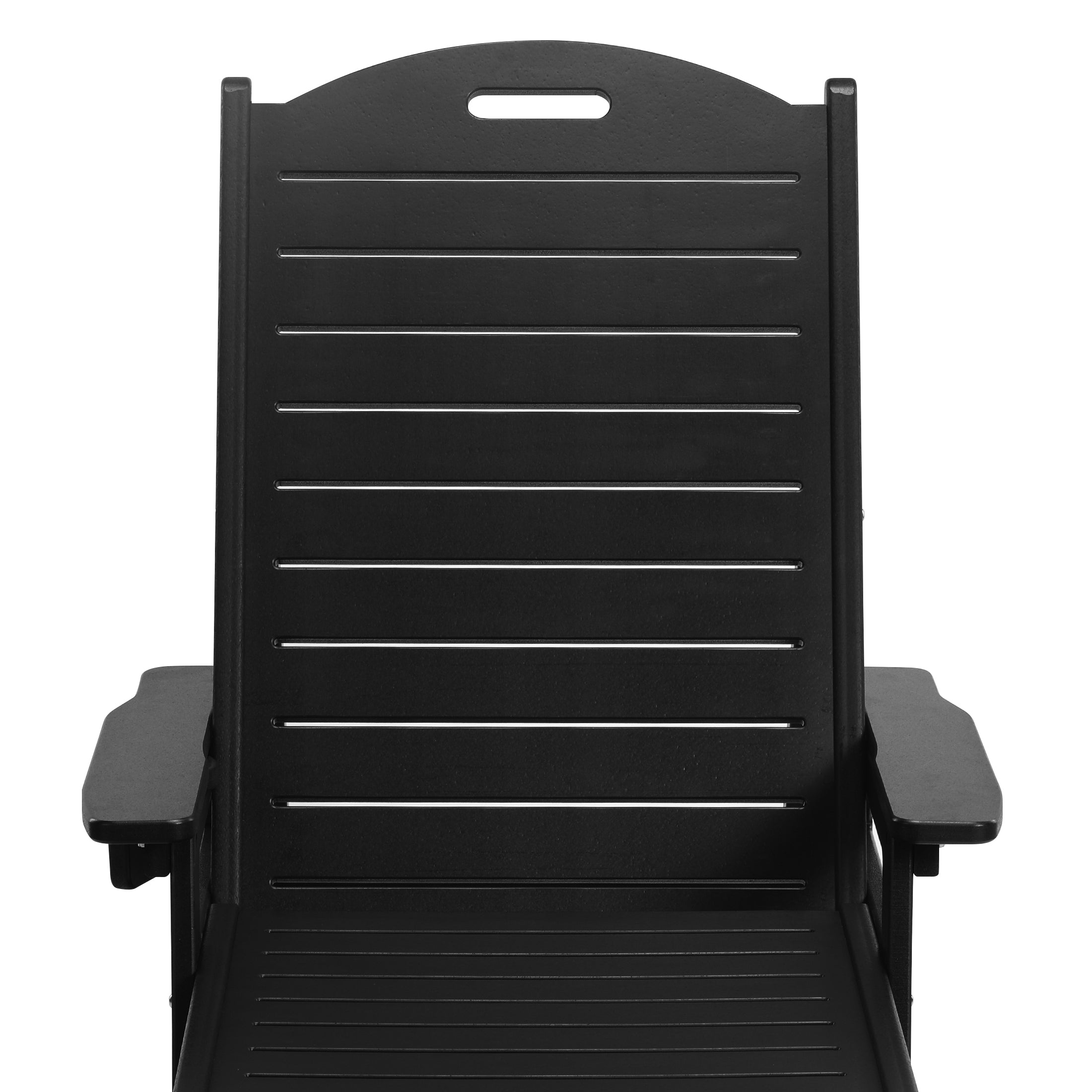 Santa Barbara Reclining Chaise Lounge with Cup Holder and Wheels