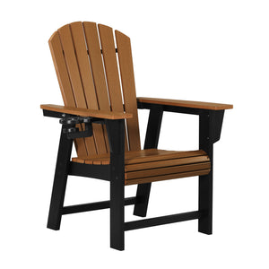 Heritage Ridge Adirondack Dining Chair With Cup Holder