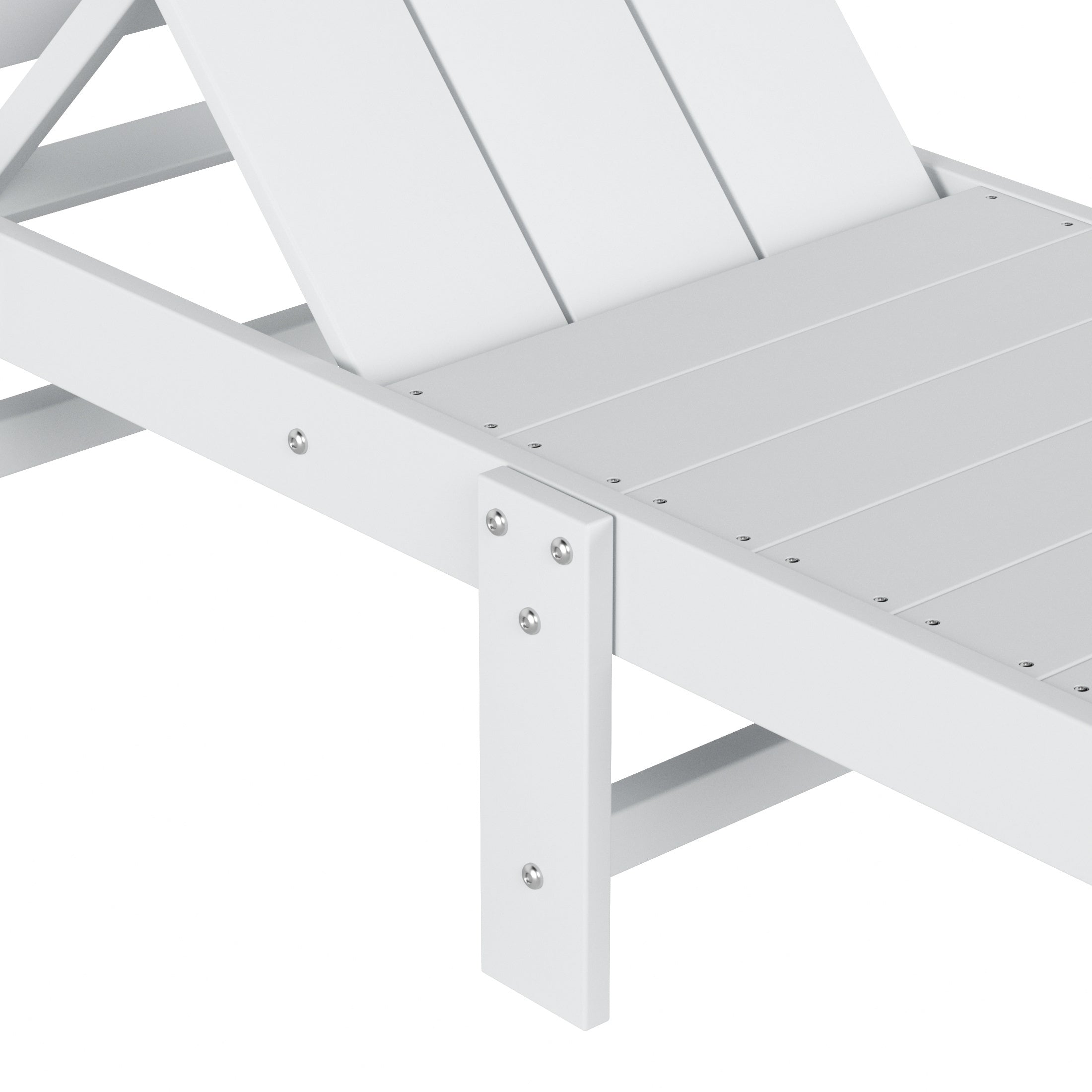 Malibu Modern All-Weather Outdoor Reclining Sun Lounger With Wheels